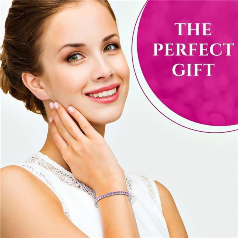 Stackable CZ Tennis Bracelet for Women